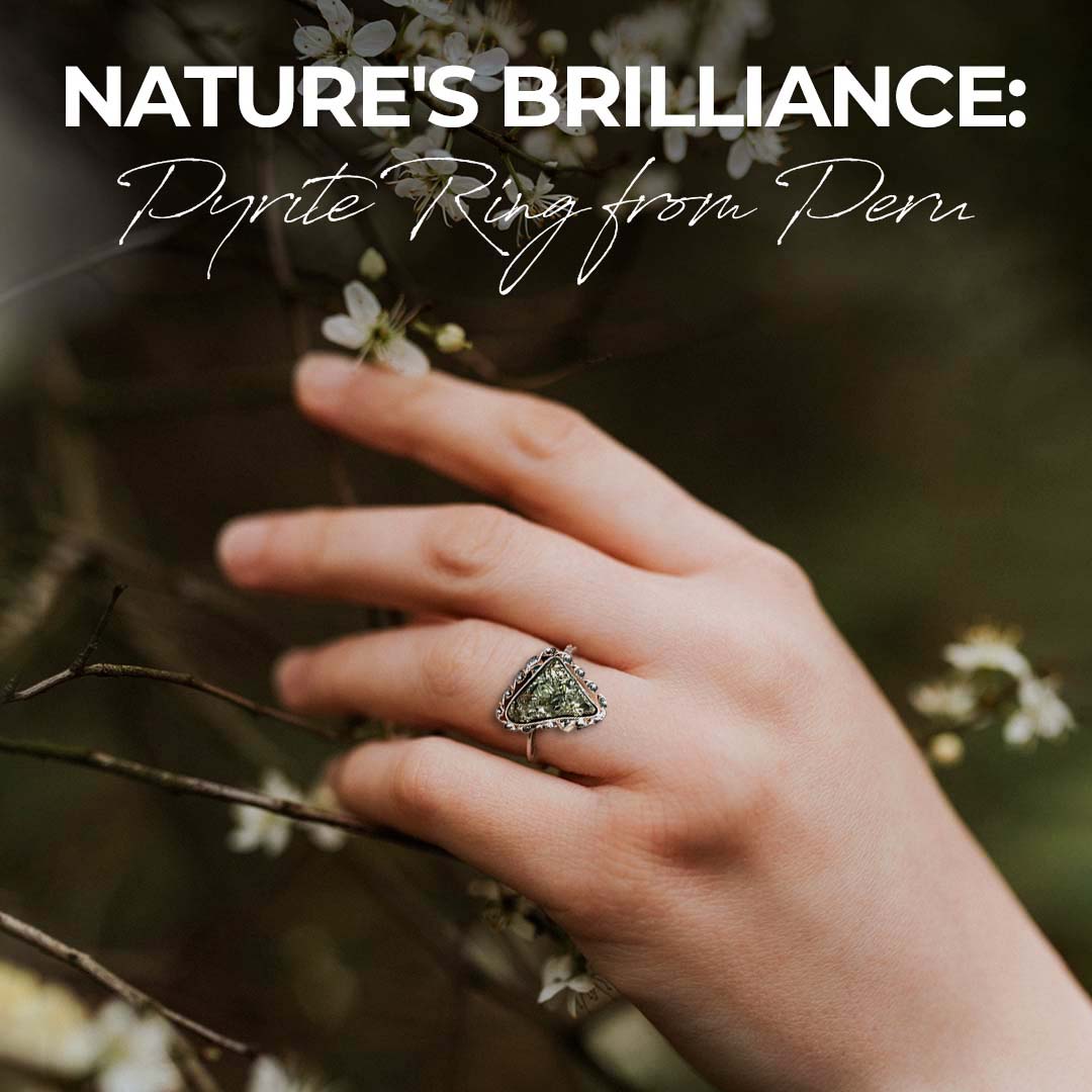 Peru Pyrite Ring