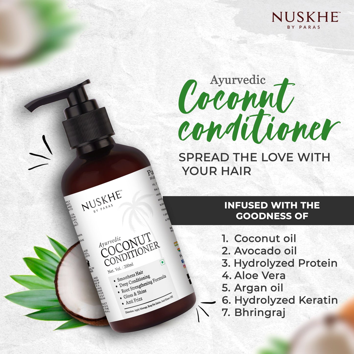 Ayurvedic Coconut Conditioner
