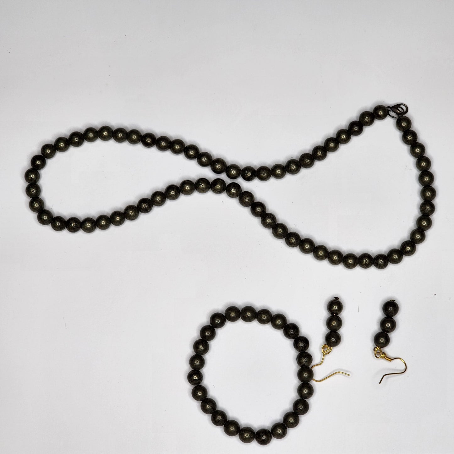 Pyrite Jewellery Set