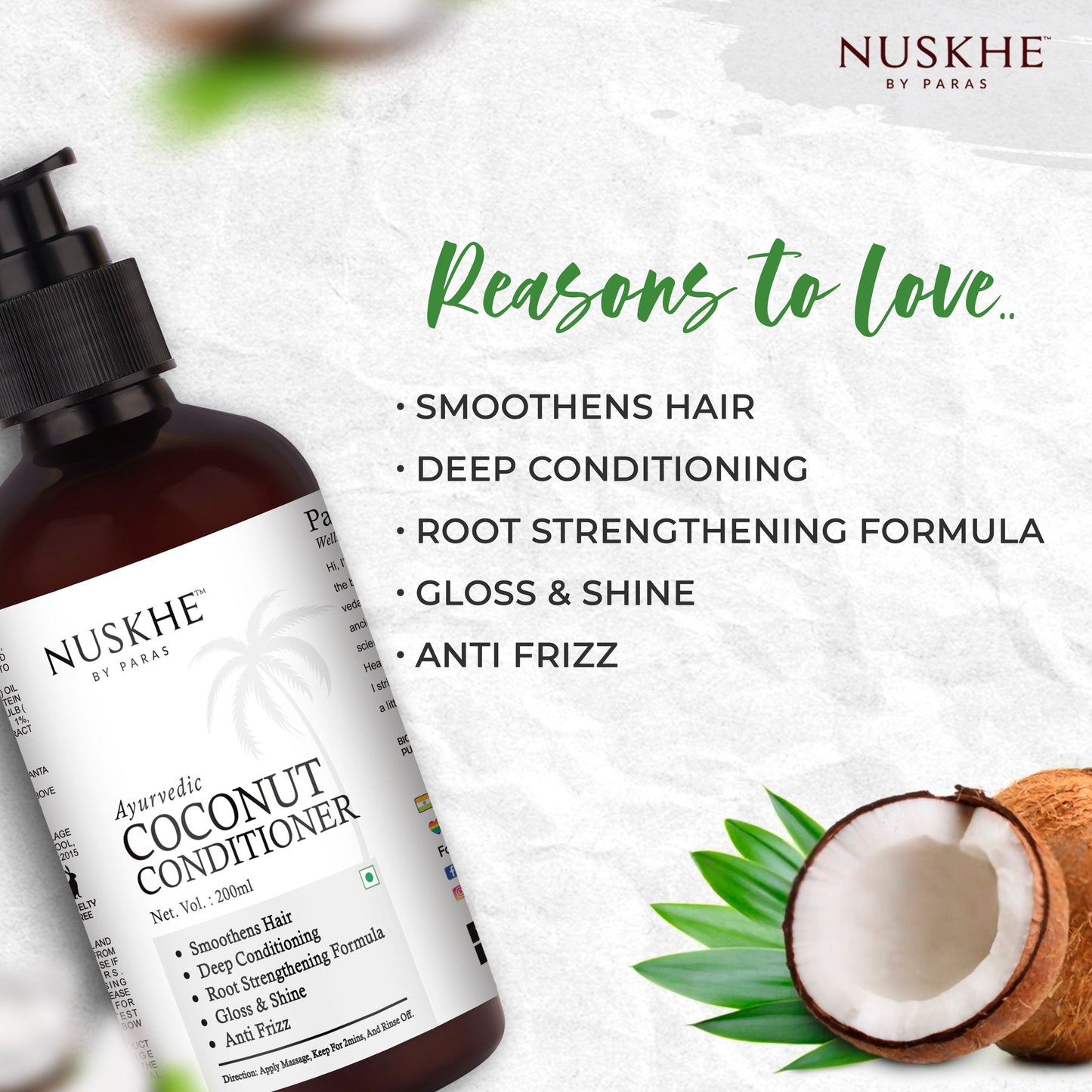 Ayurvedic Coconut Conditioner