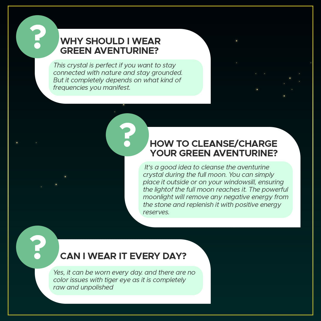 Green Aventurine Pendant (Without chain)