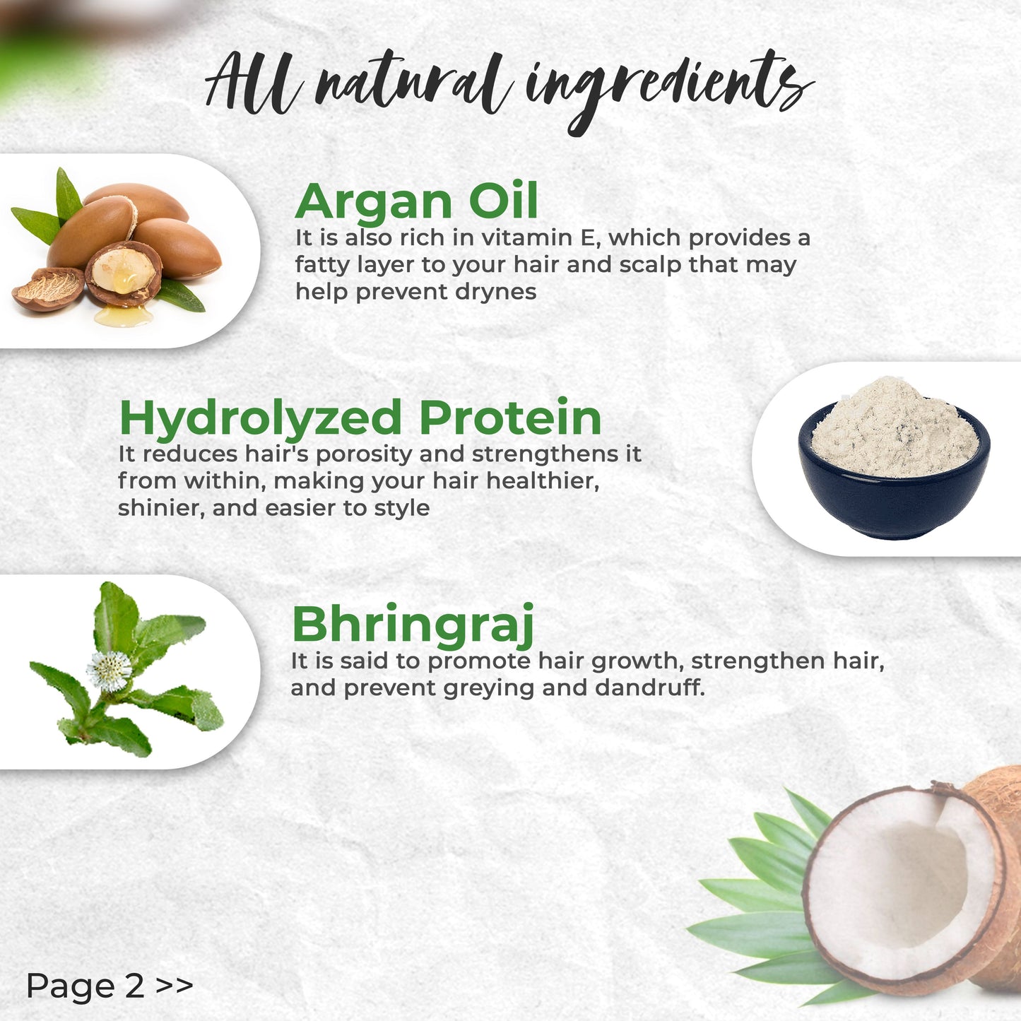 Ayurvedic Coconut Conditioner