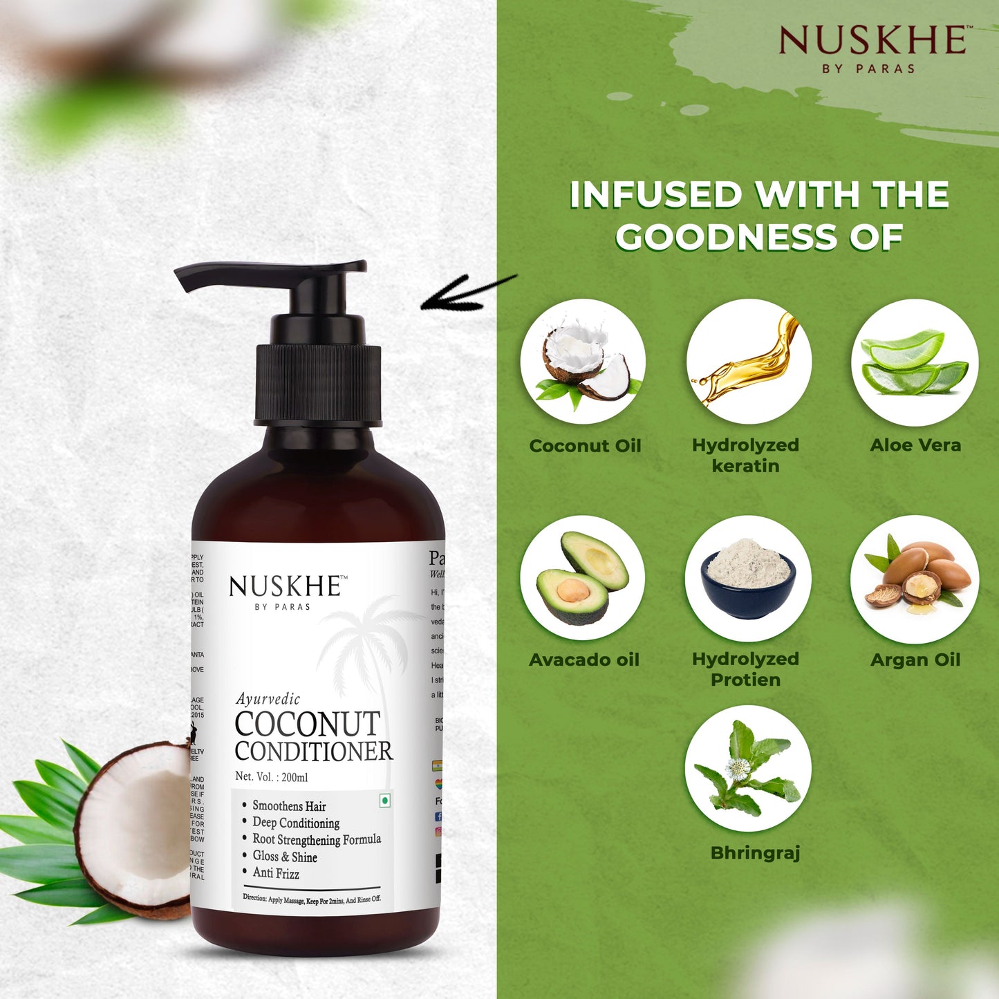 Ayurvedic Coconut Conditioner