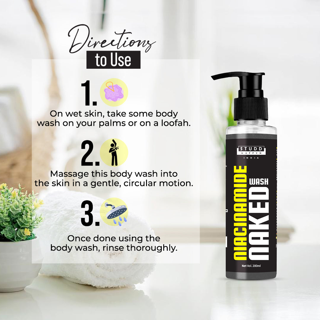 Niacinamide Naked Wash ( Pack of 2)