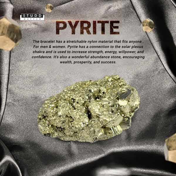 Pyrite 3d hexagonal Pendant (Without Chain)