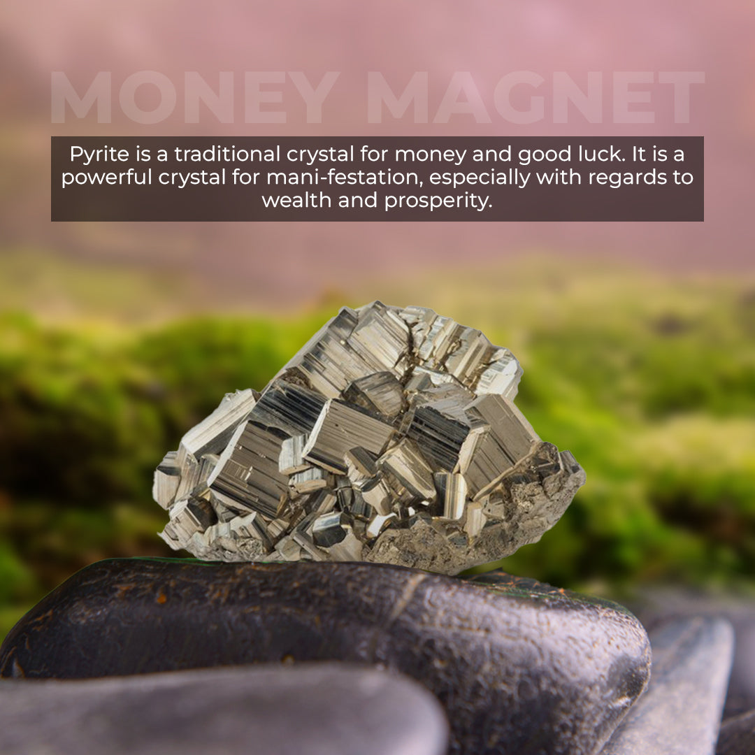 Raw Pyrite Geode Stone