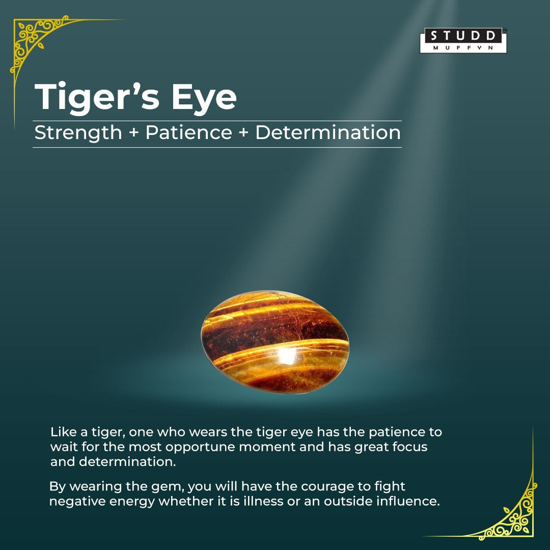 Tiger Eye Pendant (without chain)