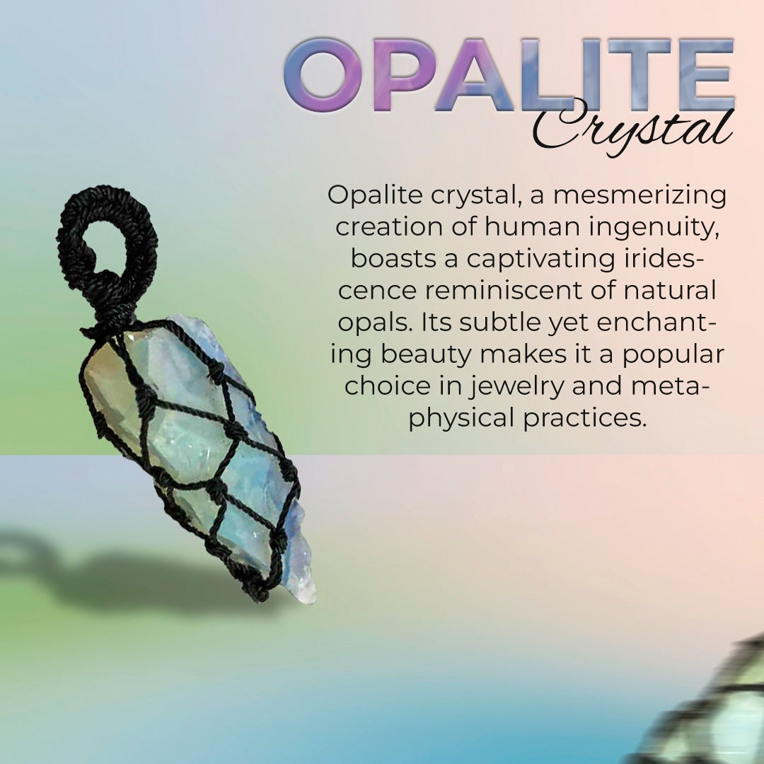 Anxiety Free Combo (Opalite Pendant (without chain) + Howlite Bracelet)