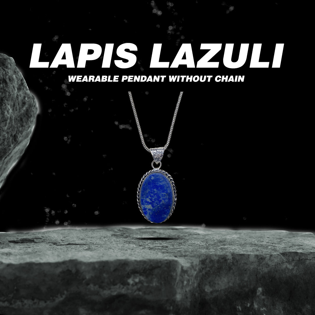 Crystals of Communication( Lapis Lazuli Pendant & Lapis Lazuli Ring )