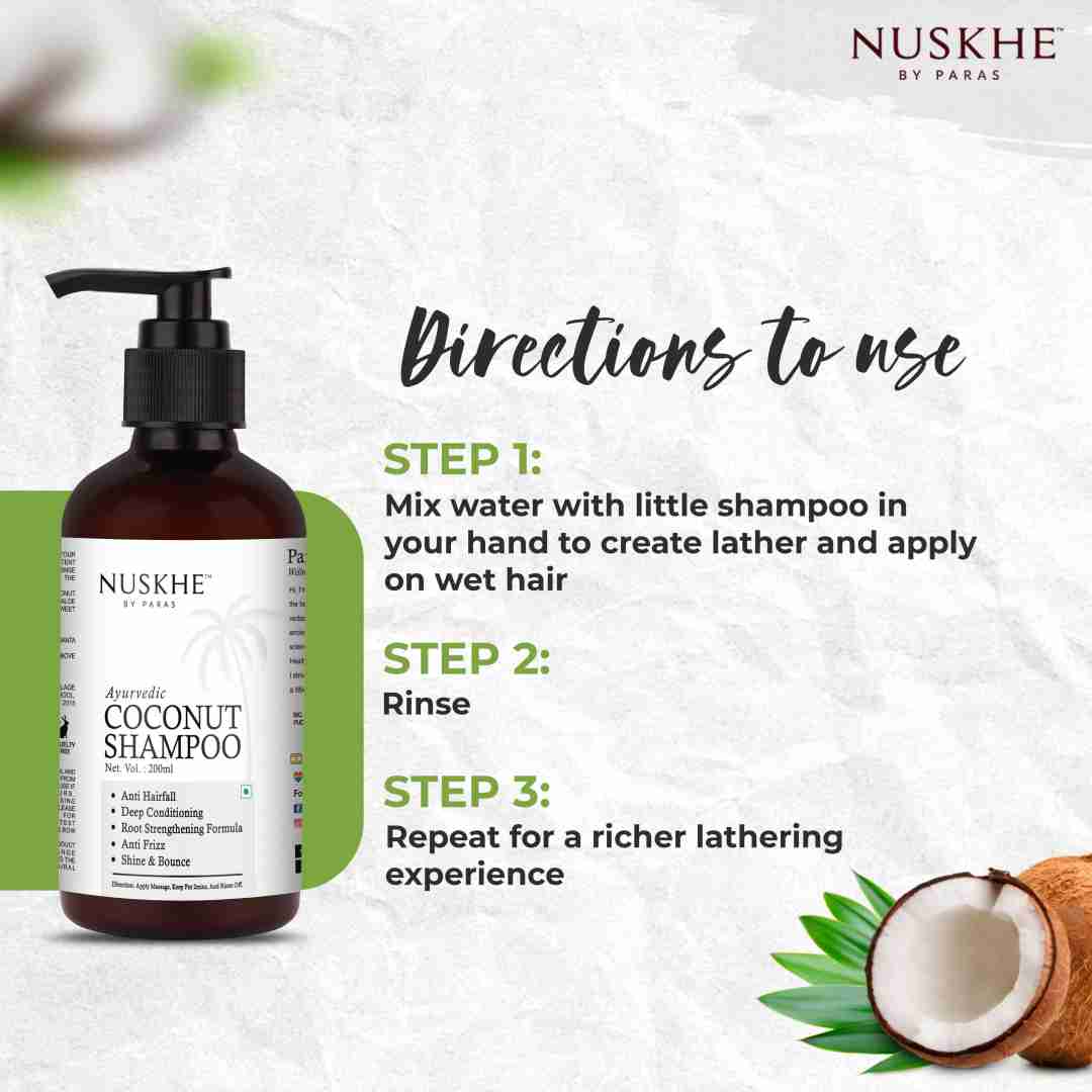 Ayurvedic Coconut Shampoo