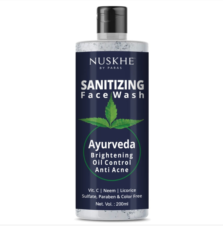 Sanitizing Face Wash