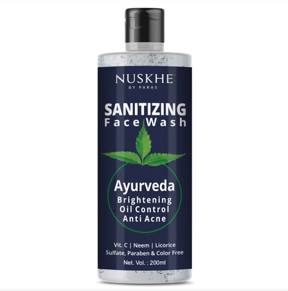 Sanitizing Face Wash