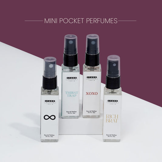 Mini Pocket Perfumes (Pack Of 4)