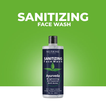 Sanitizing Face Wash