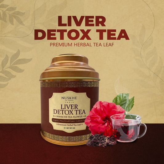 Nuskhe By Paras ✿ Liver Detox Tea ✿ Hibiscus Flower ✿