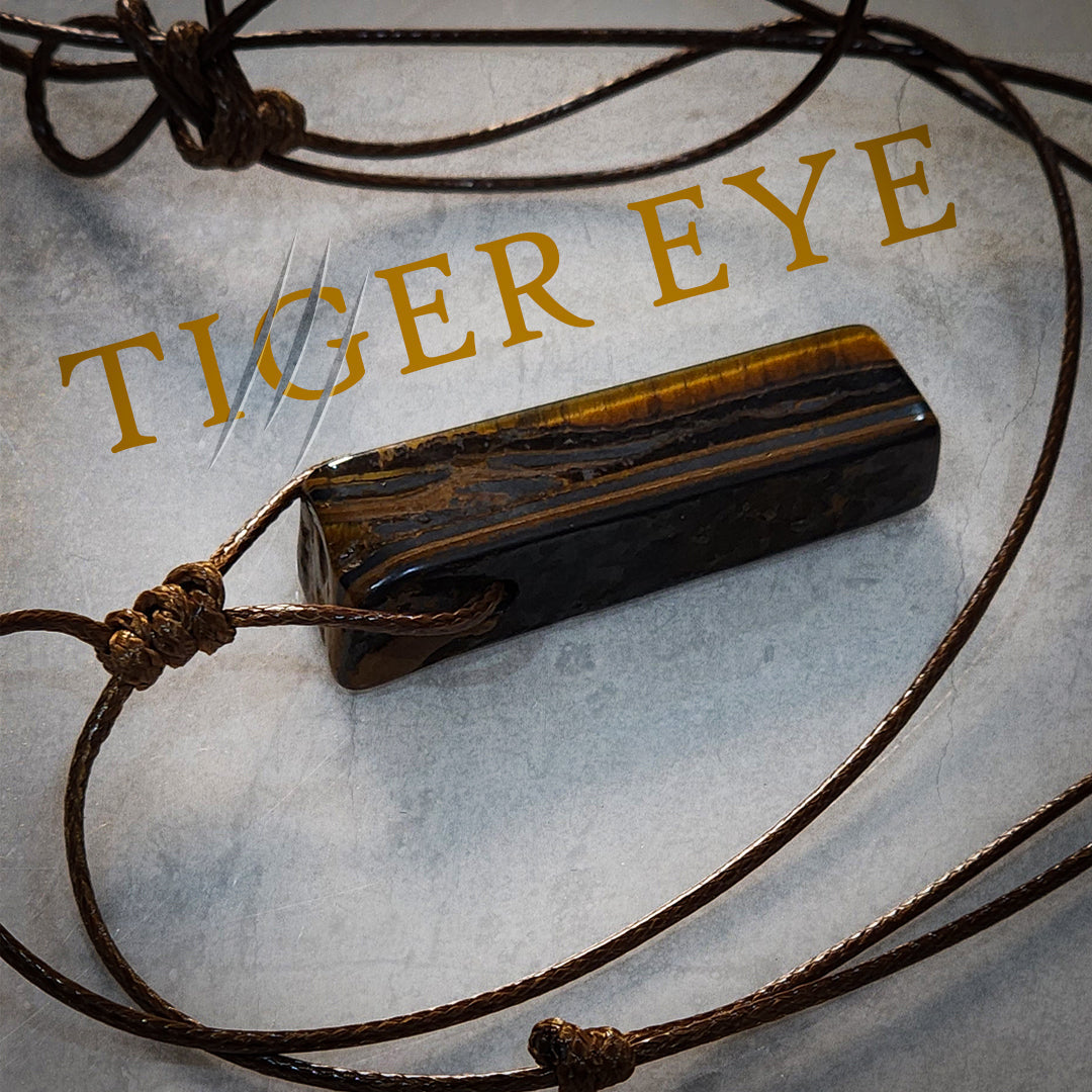 Tiger Eye Pencil Pendant